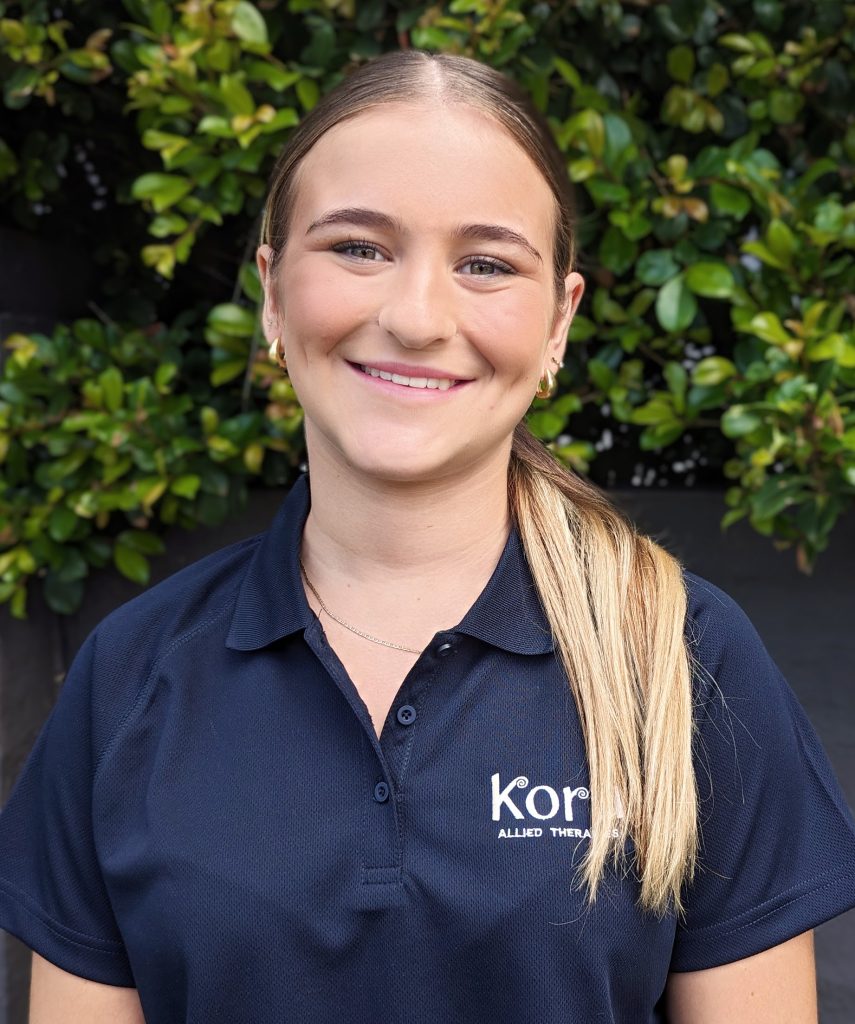 Taylah La Monica, Client Services & Administration at Koru Allied Therapies; Allied Health Assistant as required