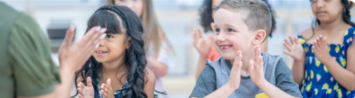 Child participating in Magic Movers Creative Arts Therapy