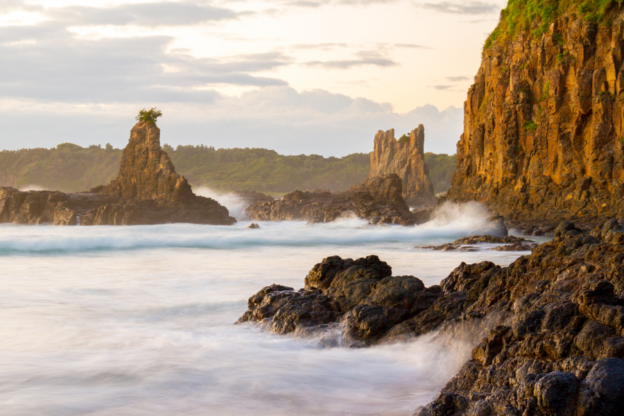 Cathedral Rocks Kiama Downs coastal landmark near Koru Allied Therapies